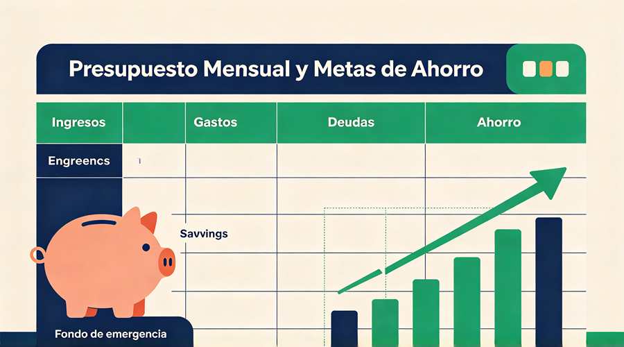Gestión financiera personal: organización de presupuesto, ahorro y control de gastos para alcanzar la libertad financiera